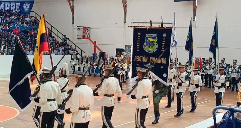 Machachi fue sede del Festival de Bandas de Paz y Bastoneras con destacada participación estudiantil