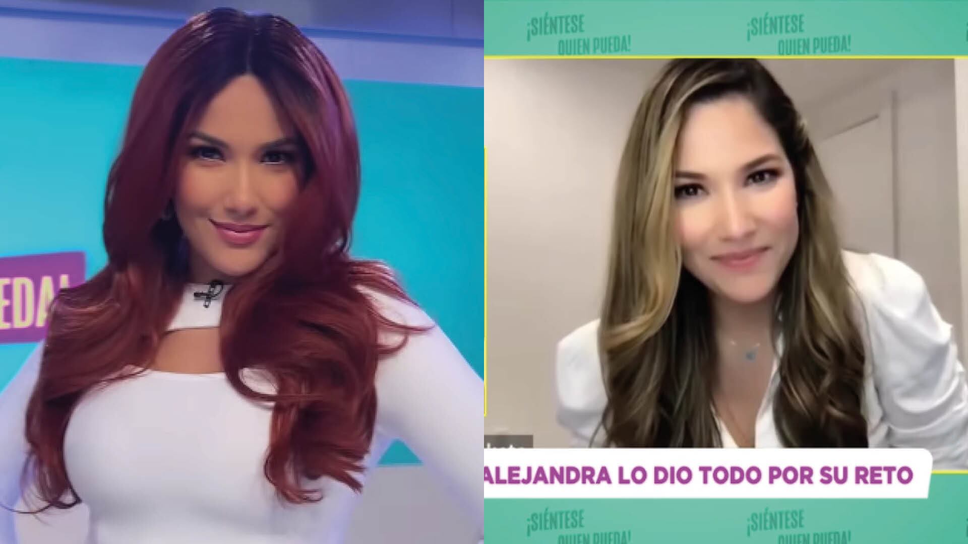 Por primera vez, Alejandra Jaramillo llevó una 'tremenda' exclusiva y dejó atónitos a panelistas de "Siéntese quien pueda"; Así reaccionó la hija del Puma