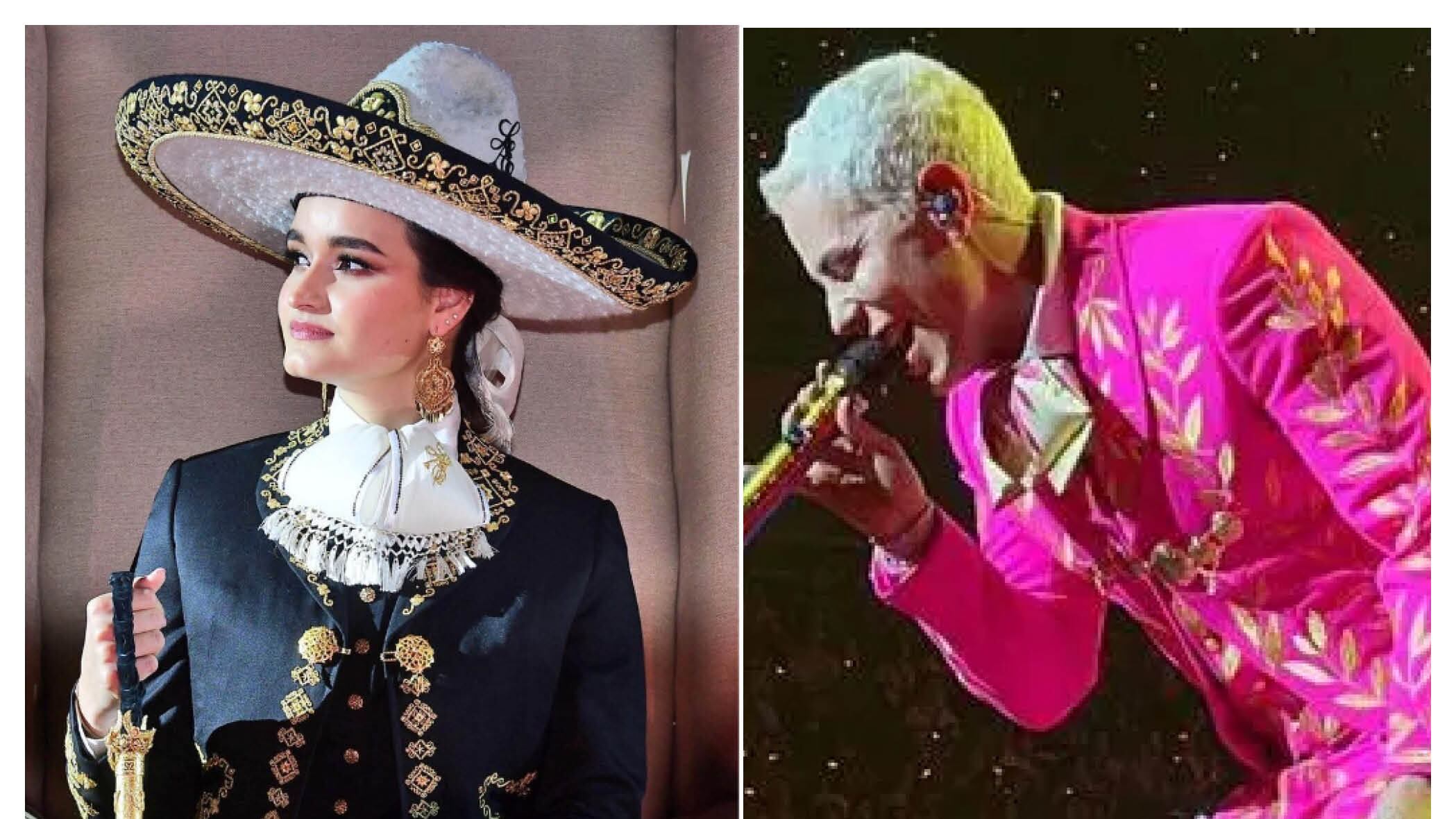 En una presentación de NY, Christian Chávez dio de que hablar por su vestuario de charro.