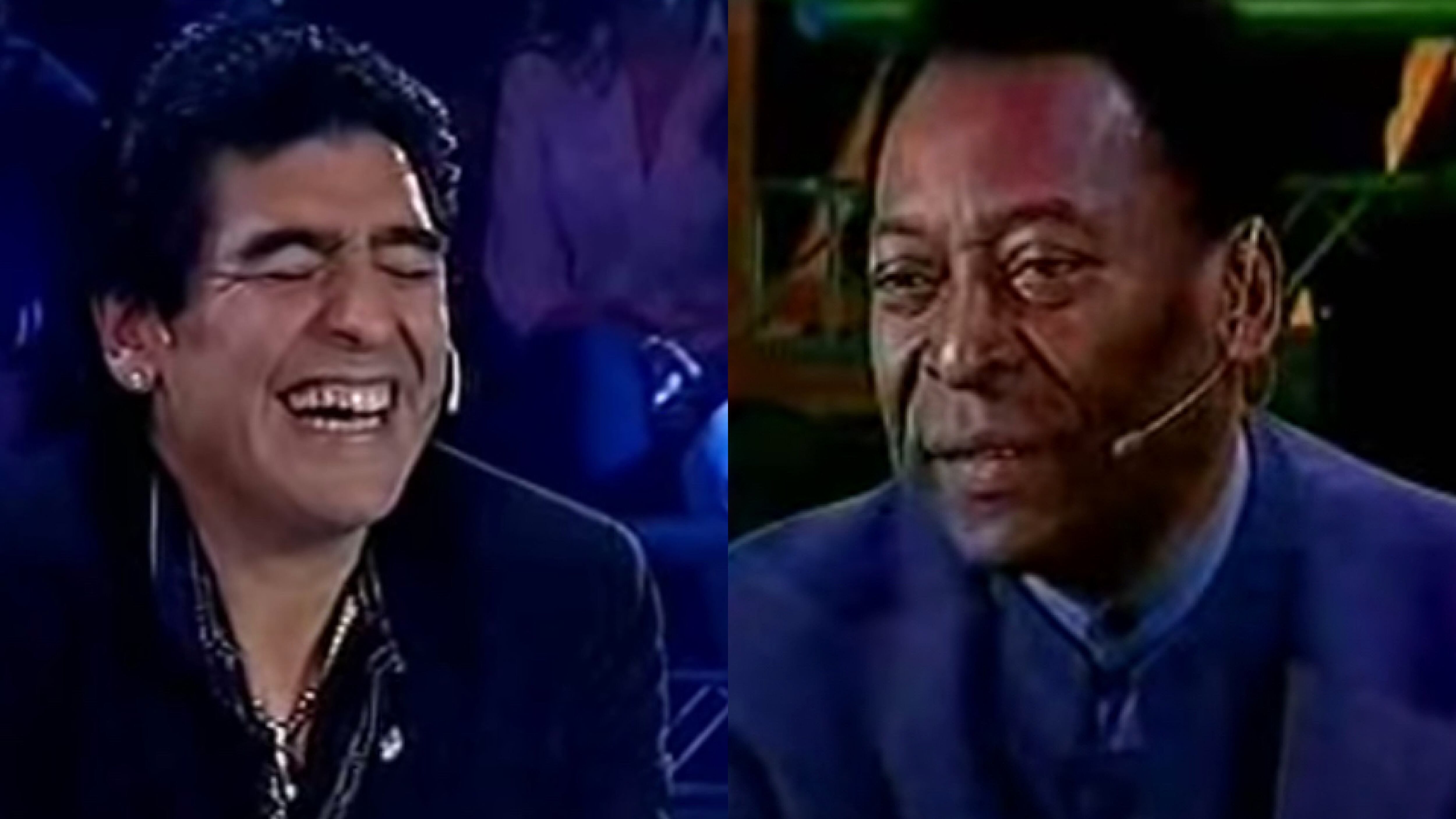 Maradona y Pelé