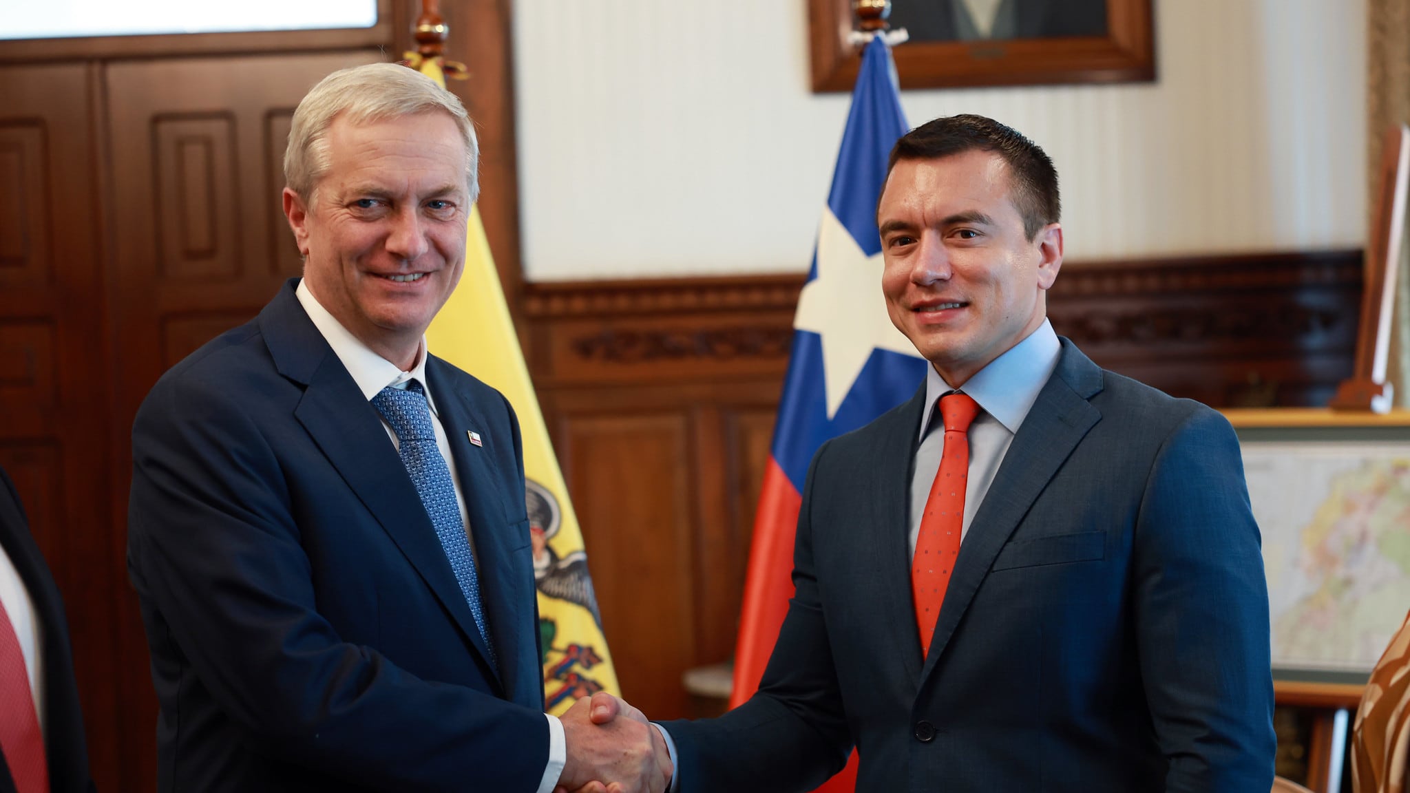 Antonio Kast y Daniel Noboa