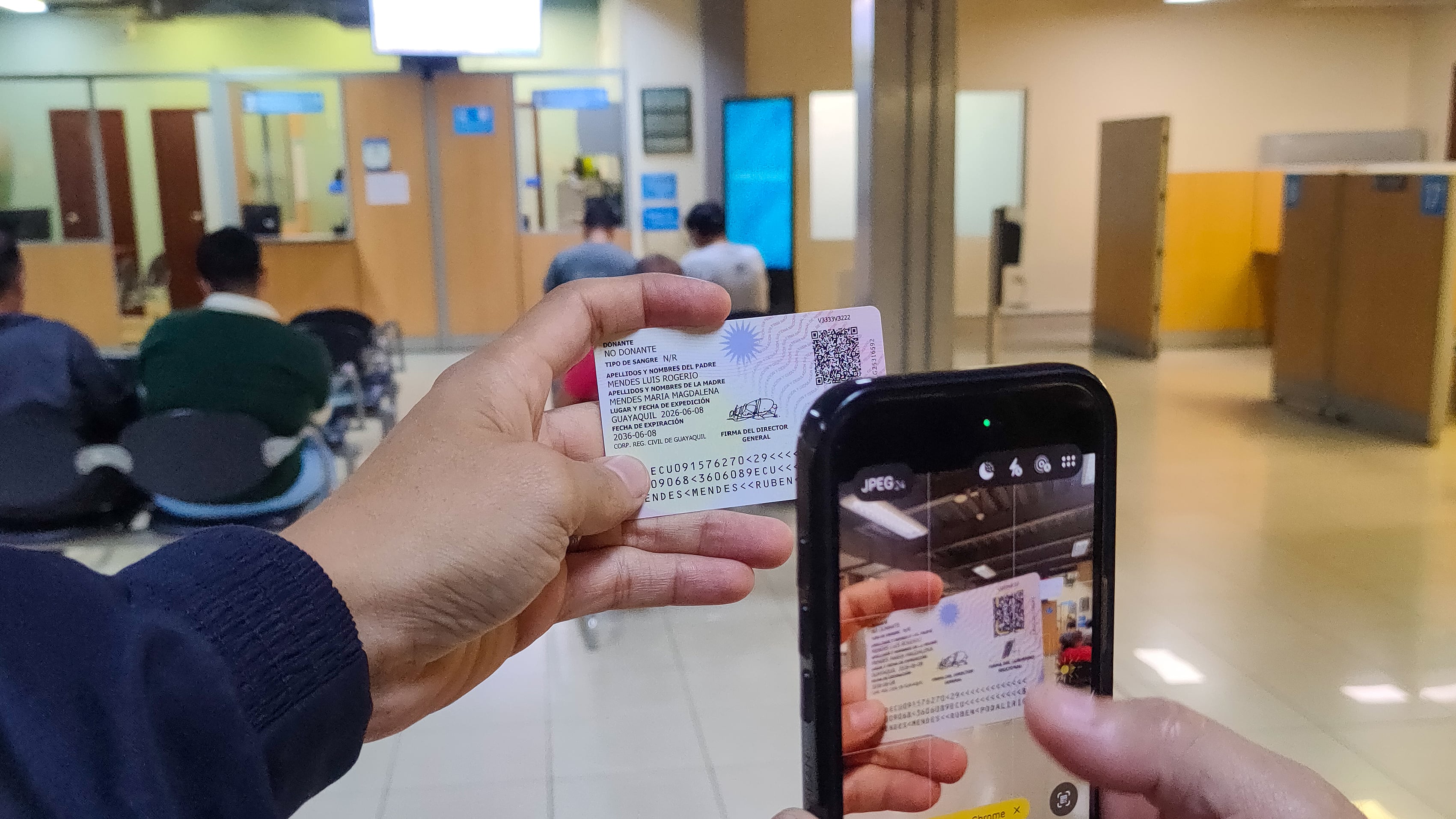 La herramienta ya está incorporada en las nuevas cédulas emitidas por el Registro Civil municipal y facilitará trámites digitales sin costo adicional.