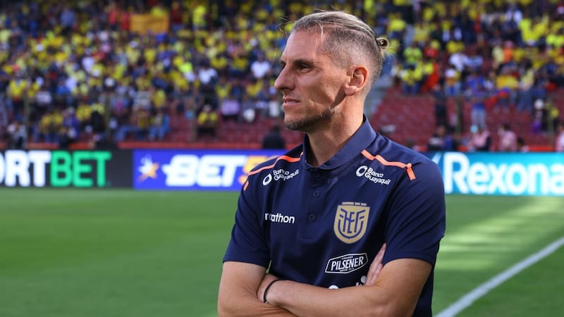 Sebastián Beccacece DT ecuatoriano rumbo al mundial 2026 Fuente: @Alejand69474176