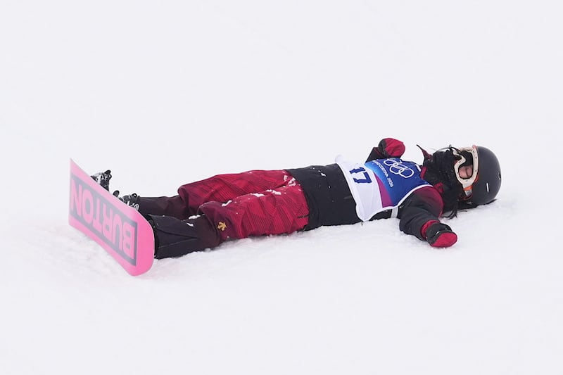 La caída de Liu Jiayu en los Juegos Olímpicos 2026.