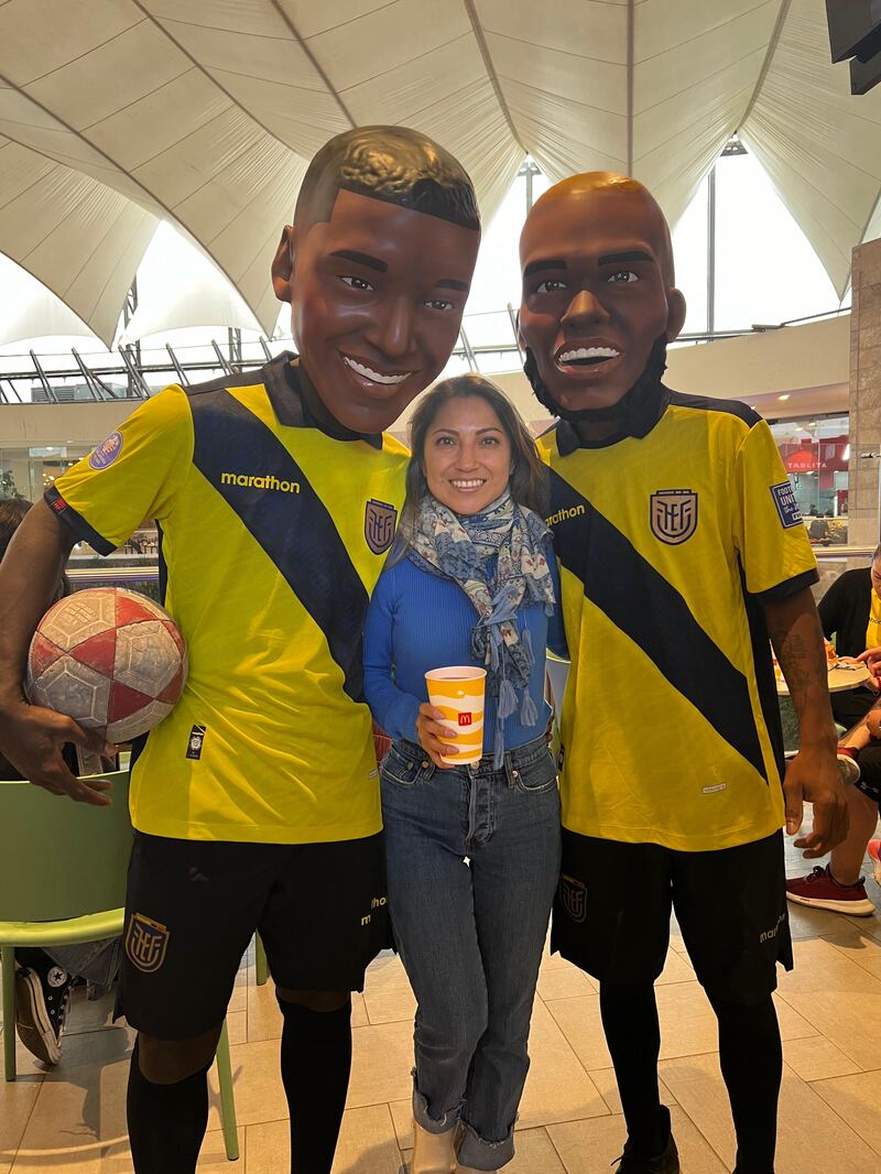 Fiesta futbolera en Scala Shopping