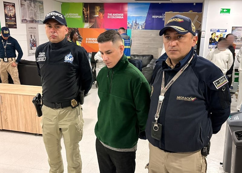 Detienen en Bogotá a uno de los autores intelectuales del crimen de Fernando Villavicencio