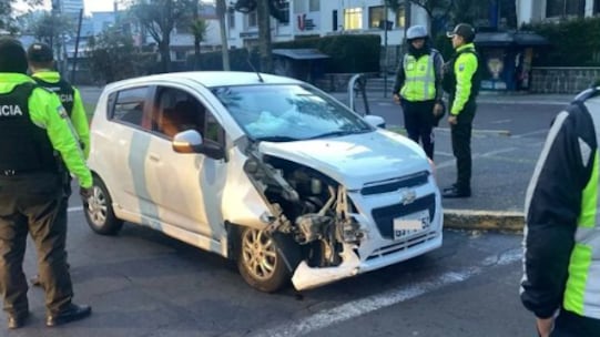 Esto se sabe de la balacera y persecución en el centro-norte de Quito que dejó cinco detenidos - Fuente: Foto de Policía Nacional
