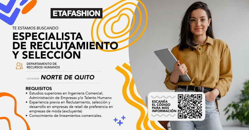 Vacante en Etafashion