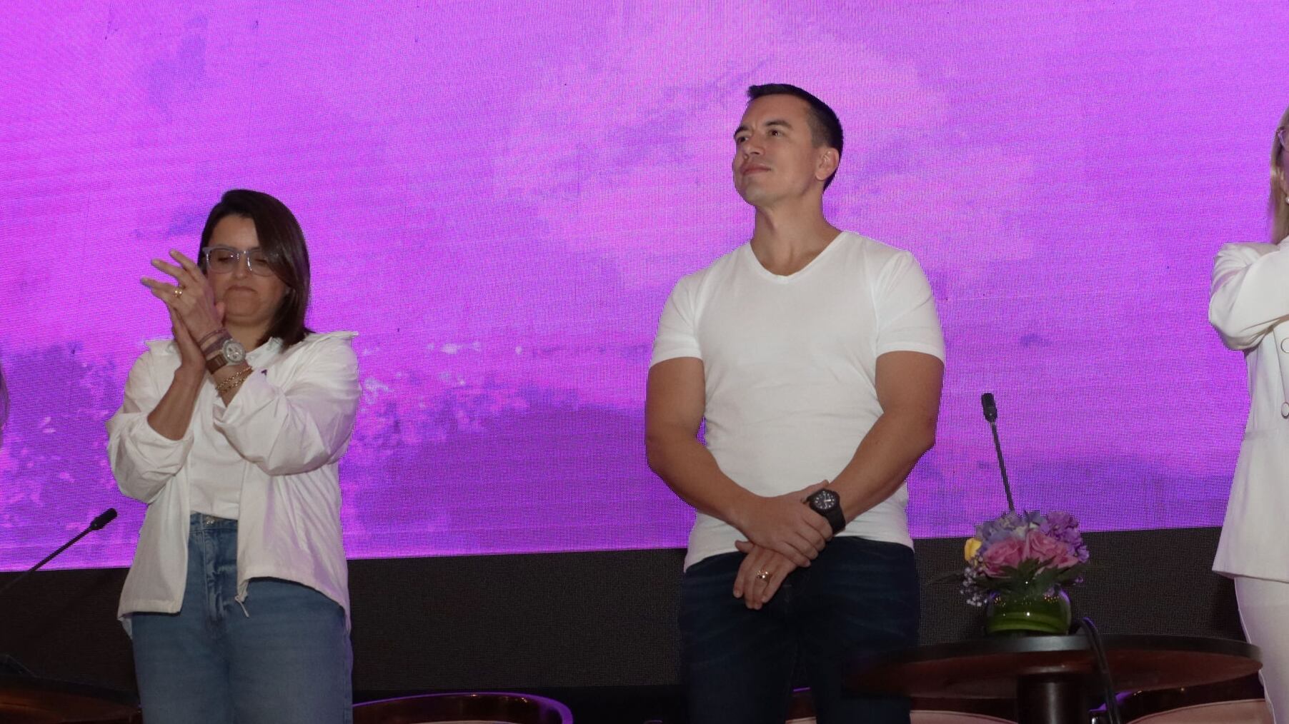 Reunión Nacional de ADN 7, para la proclamación de sus, candidatos a dignidades Nacionales 2025-2029, en el Hotel Marriott de Quito.