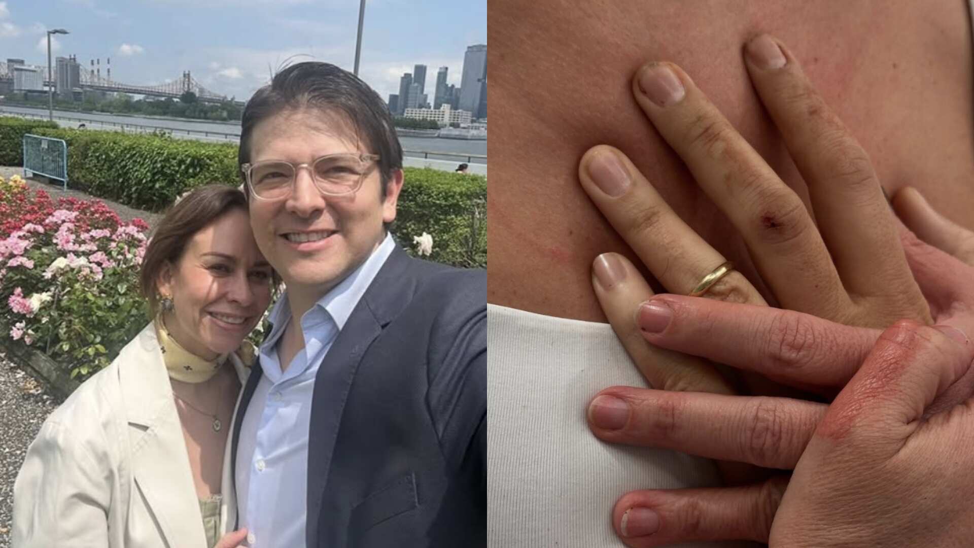 “Necesita un milagro”: el desgarrador mensaje de la esposa de Miguel Uribe (Redes sociales @maclaudiat)