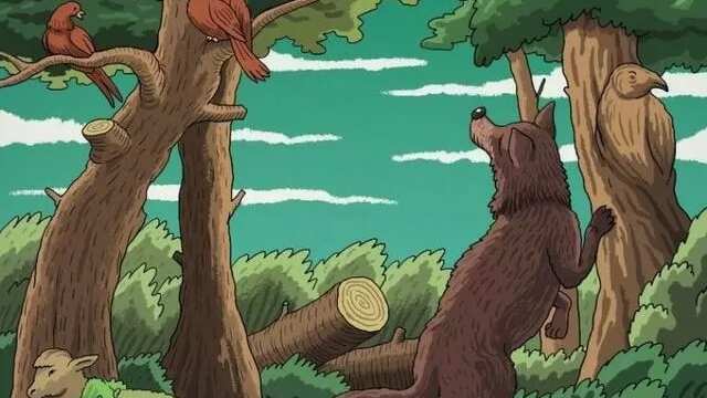 Encuentra los animales ocultos.