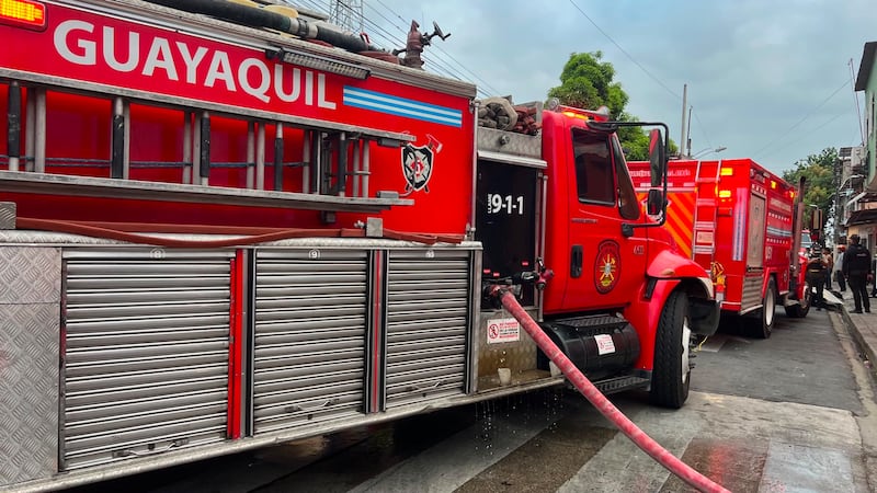 incendio en Guayaquil