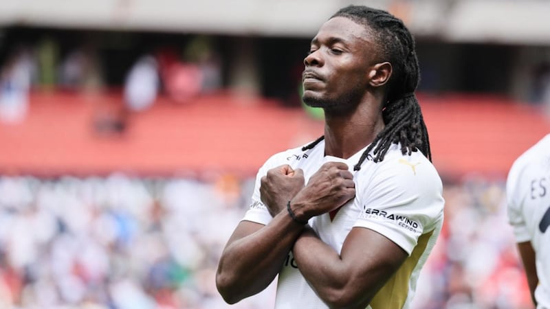 Ricardo Adé con Liga de Quito