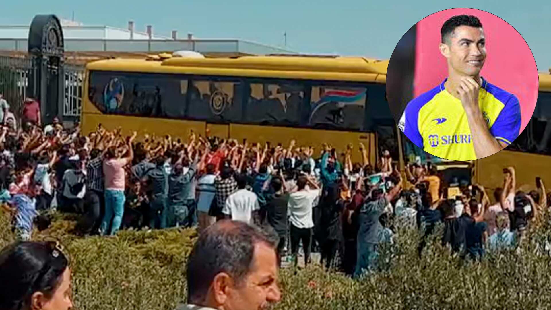 Cristiano Ronaldo desata locura en Irán