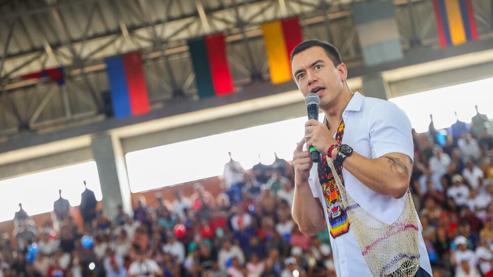 Daniel Noboa plateará pregunta para convocar a una Asamblea Constituyente