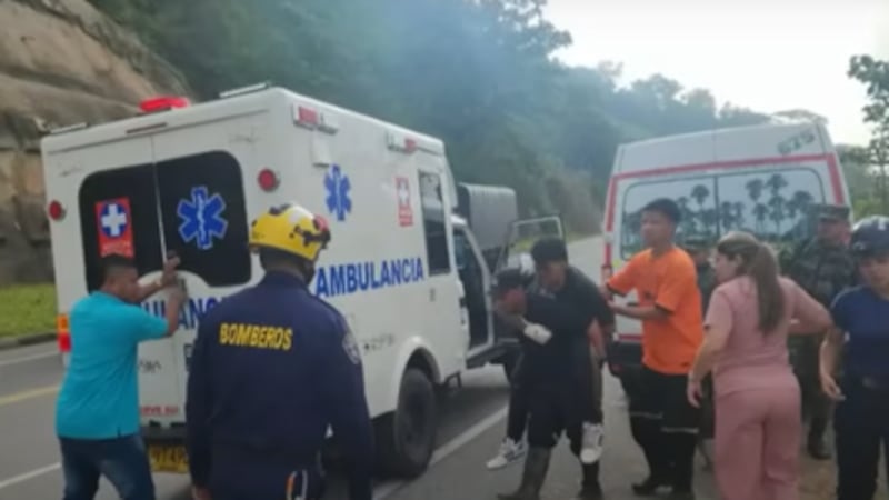Joven sobreviviente del trágico accidente de bus ocurrido en Antioquia
