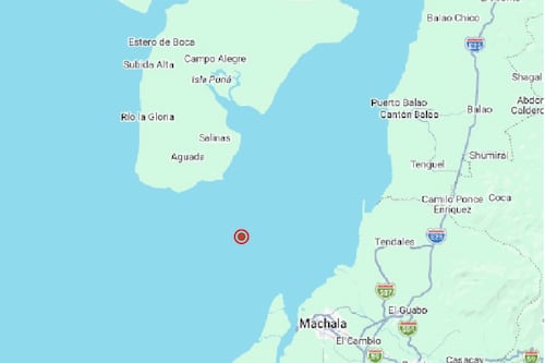 Fuerte sismo se sintió en Ecuador este 23 de marzo
