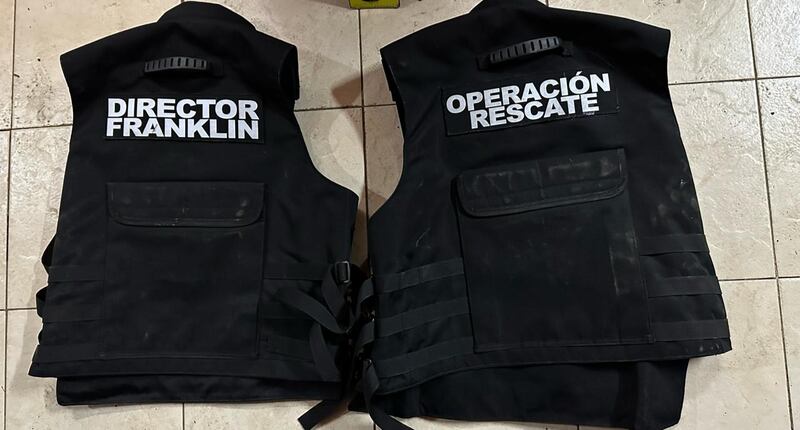 Evidencias encontrada en el lugar. Imagen: Policía Nacional