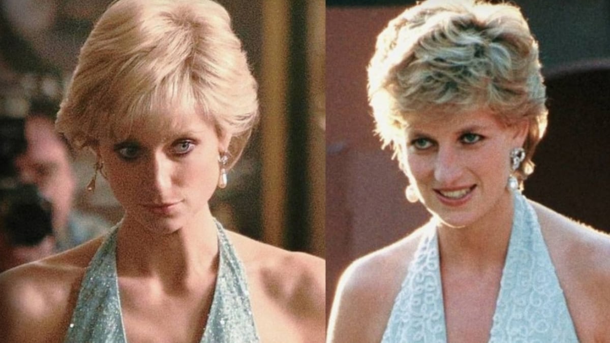 Elizabeth Debicki como la princesa Diana