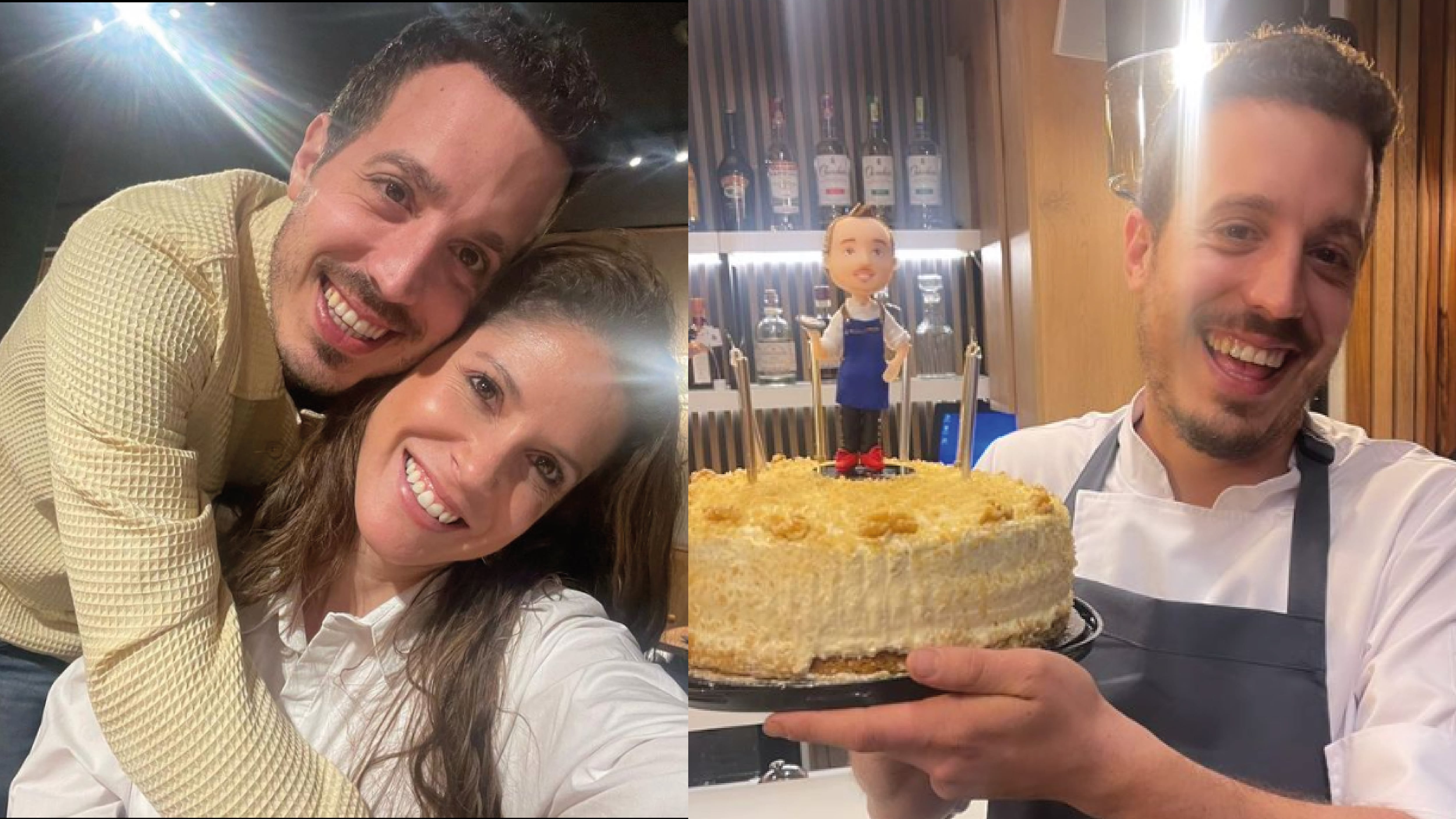 Caro Sánchez de MasterChef Ecuador festeja el cumple de su esposo a horas de abrir su restaurante