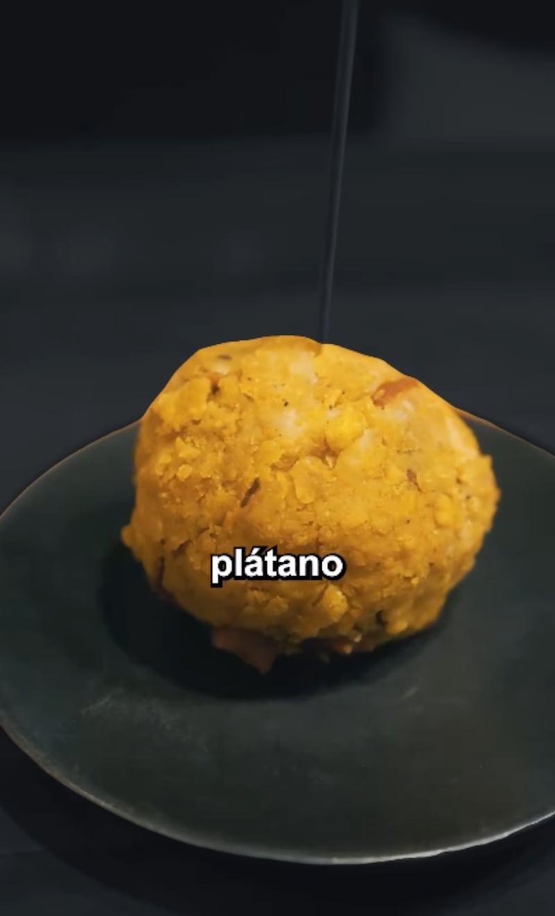Bolón que presentó Ibai Llanos en su Mundial de Desayunos