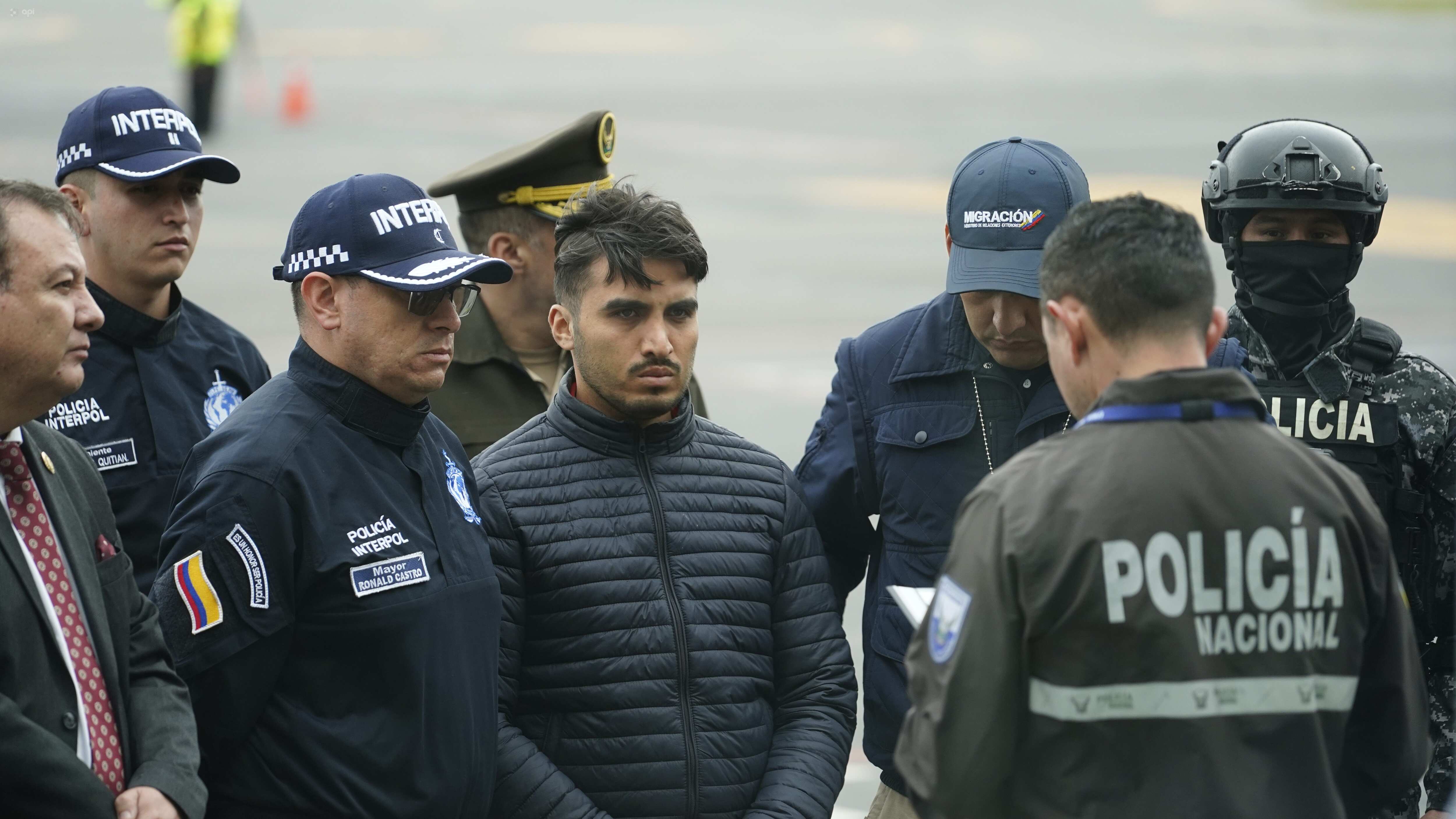 Germán Cáceres llegó a Ecuador