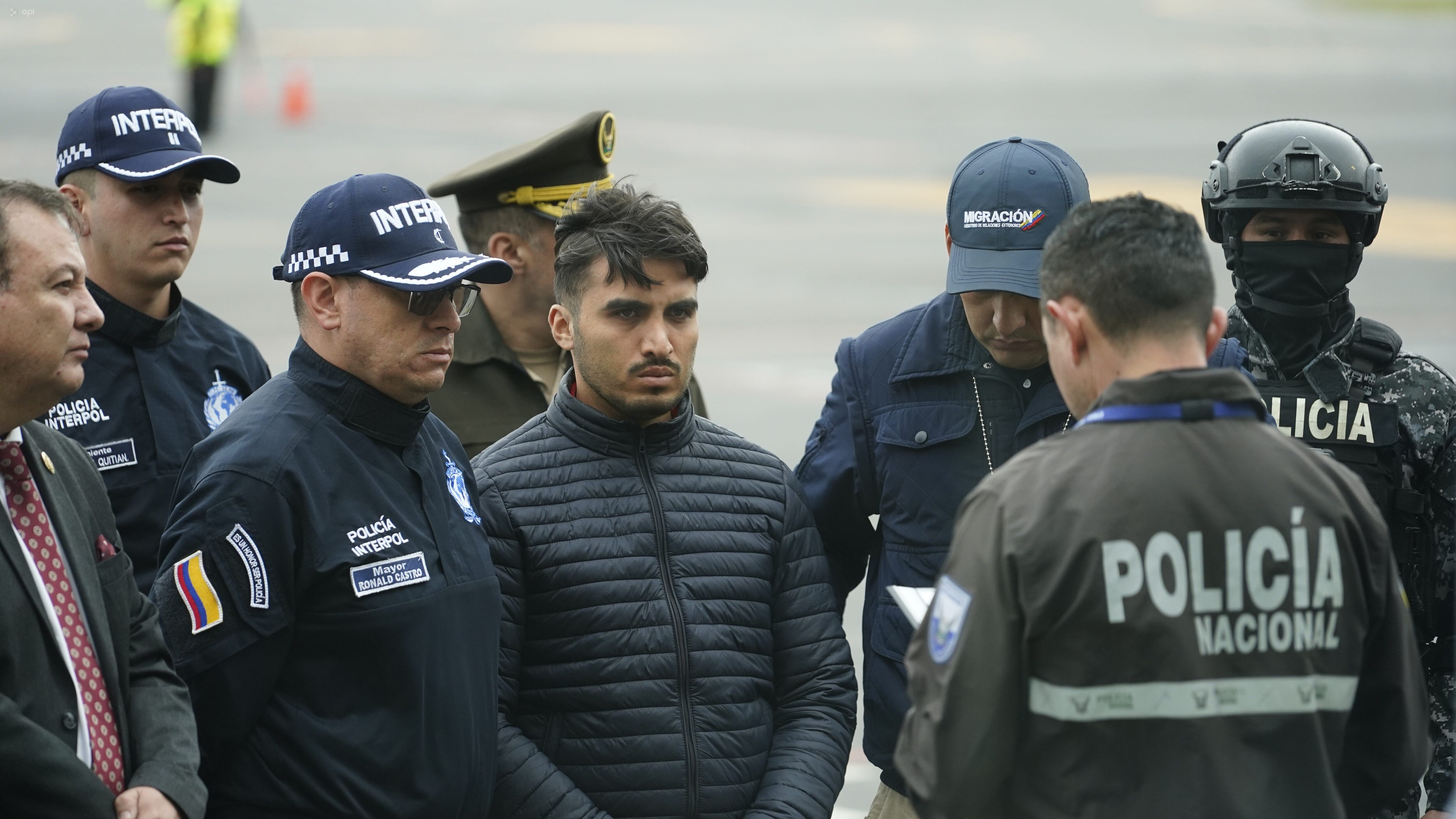 Germán Cáceres llegó a Ecuador