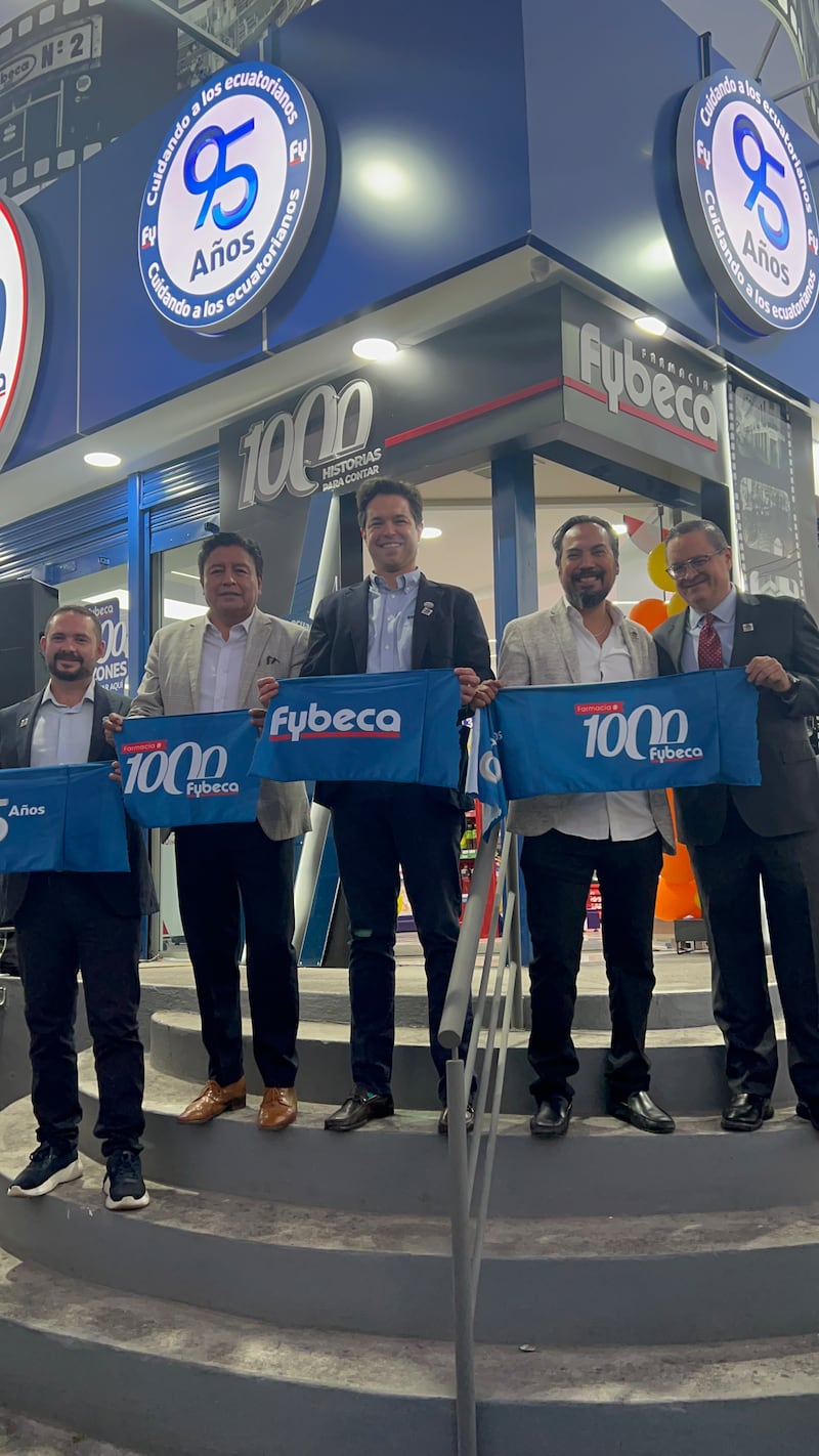 Fybeca inauguró su farmacia n.°1000 en el sector de Capelo, en el Valle de los Chillos