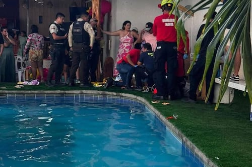 Fiesta infantil termina en tragedia: Niño de 7 años murió ahogado en Manta