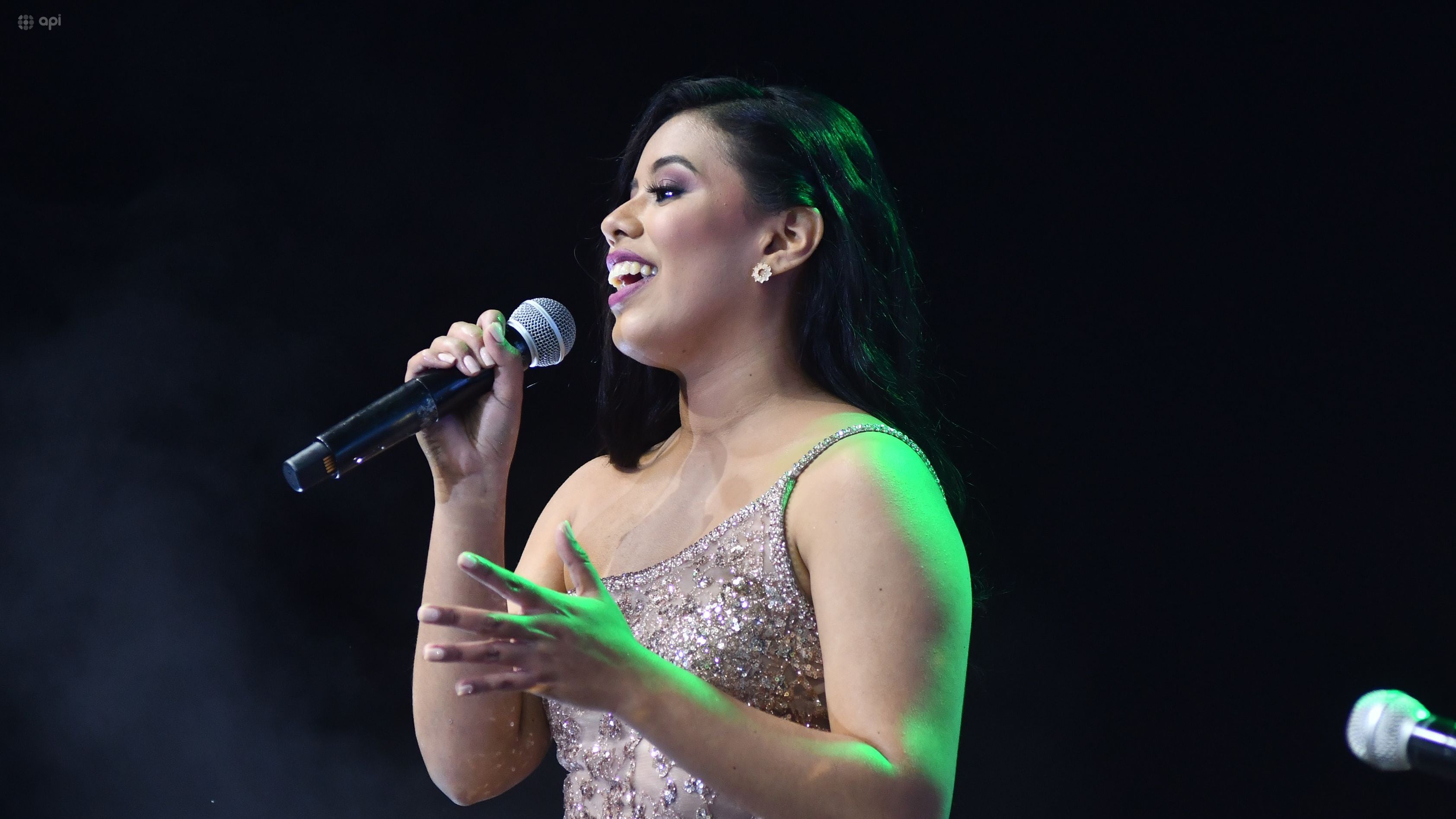 Alcaldesa de San Vicente, Brigitte García.