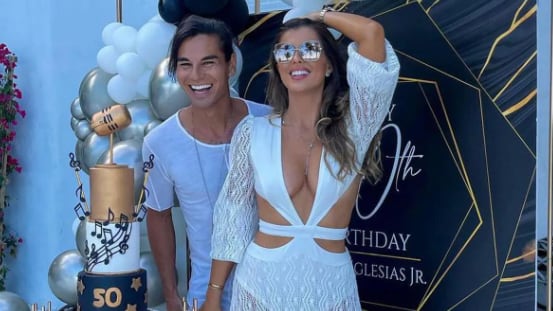 Julio Iglesias Jr cumplió rodeado de amigos sus 50 años