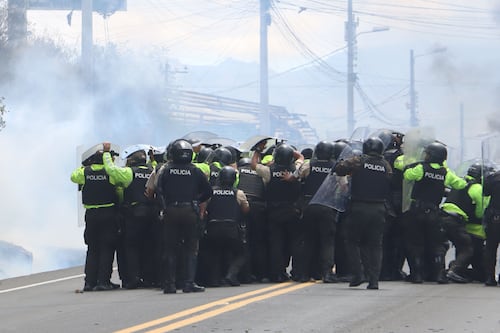 Dos venezolanos detenidos en protestas ingresaron ilegalmente al país, dice el Gobierno
