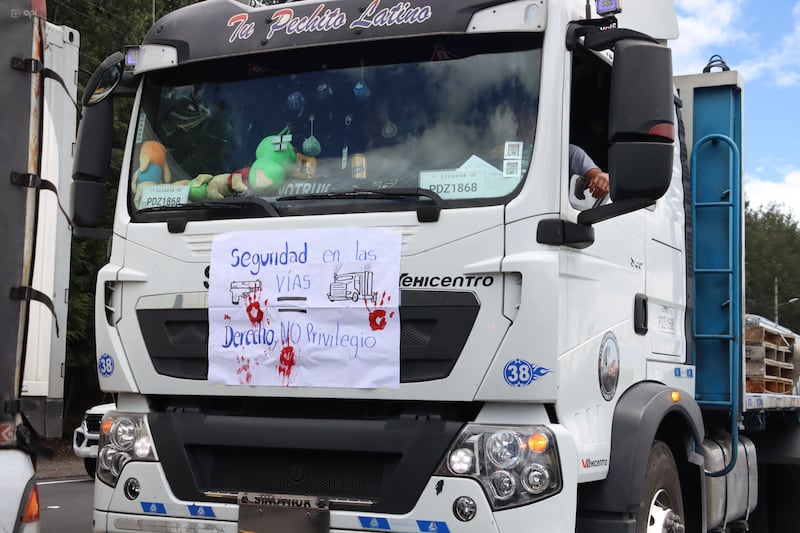PARO TRANSPORTISTAS ALOAG