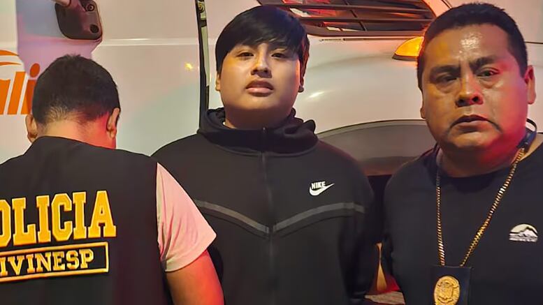 Agentes antidrogas de Perú detuvieron a Tony Janzen Valverde, alias “Pequeño J”