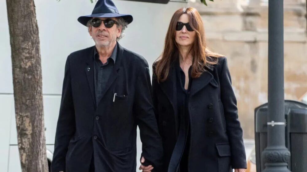 Monica Bellucci y Tim Burton están en pareja.