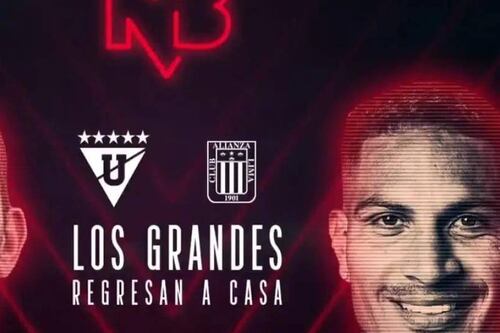 Liga de Quito jugará la Noche Blanca ante Alianza Lima y se reencontrará con Hernán Barcos y Paolo Guerrero
