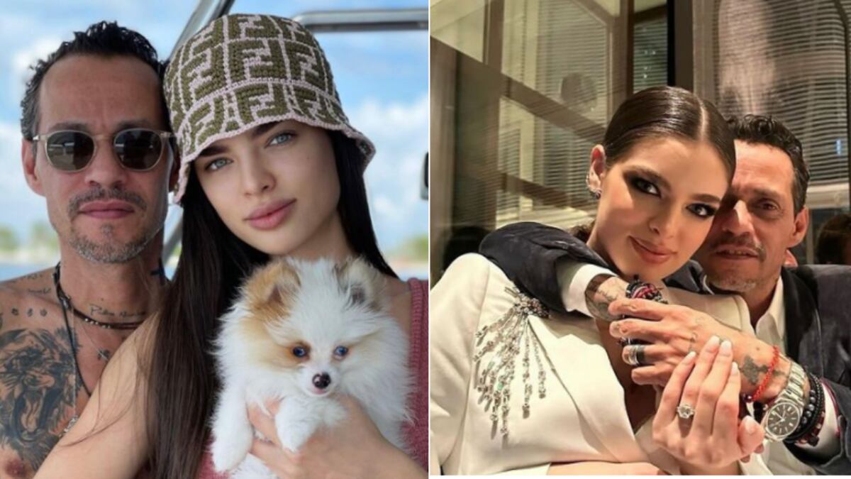 Marc Anthony y Nadia Ferreira se casaron el pasado 28 de enero.