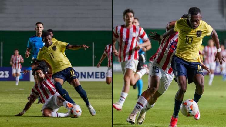 Justin Lerma con la Selección de Ecuador Sub 15