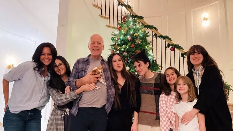 Bruce Willis y familia
