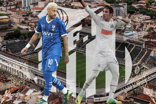 La Inteligencia Artificial fue protagonista en la presentación del regreso de Neymar al Santos