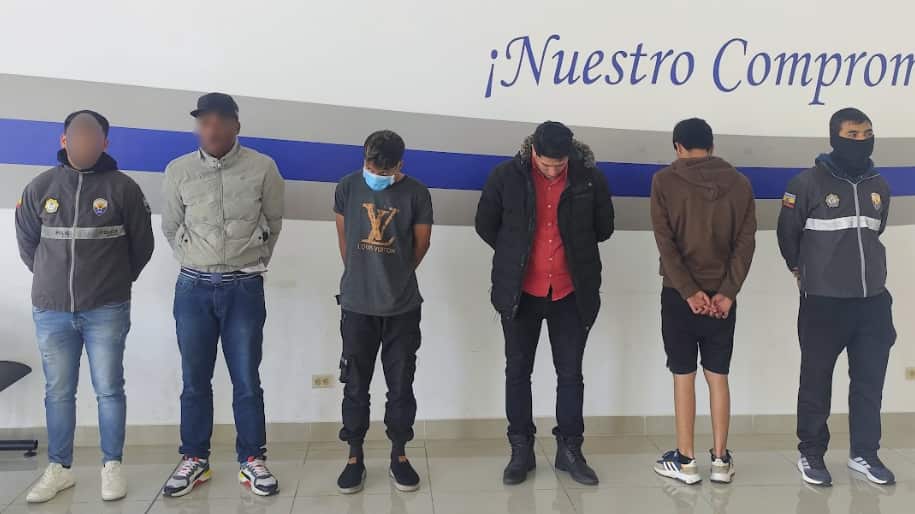 Así dieron con un grupo de delincuentes tras ejecutar violento asalto en el sur de Quito