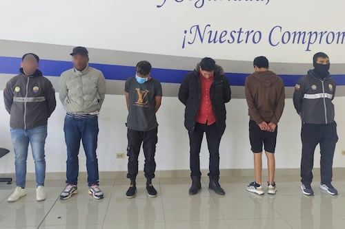 Así capturaron a sospechosos de violento asalto a ocupantes de un vehículo en Quito