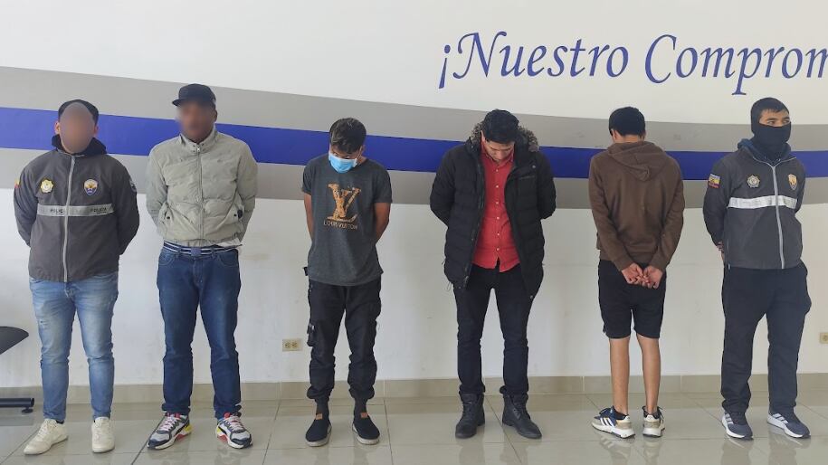 Así dieron con un grupo de delincuentes tras ejecutar violento asalto en el sur de Quito