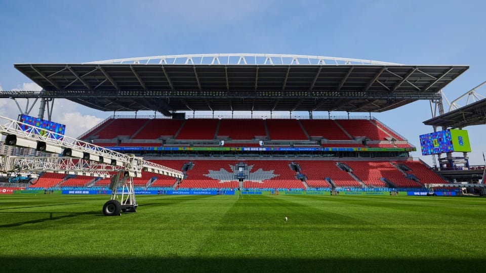 Todo listo en el Estadio de Toronto para la segunda inauguración del Mundial 2026 esta vez en tierras canadienses.