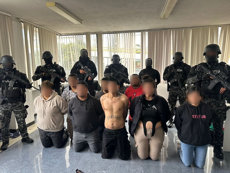 Cae una gran red de extorsionadores que operaban desde una oficina en el norte de Quito