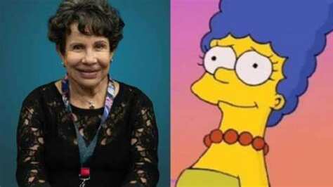 Nancy Mackenzie, actriz que interpretó a Marge Simpson