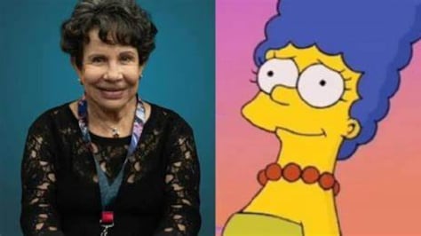 Nancy Mackenzie, actriz que interpretó a Marge Simpson