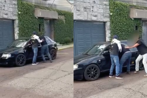 Conductor agrede a otro en Quito mientras una niña estaba dentro del vehículo