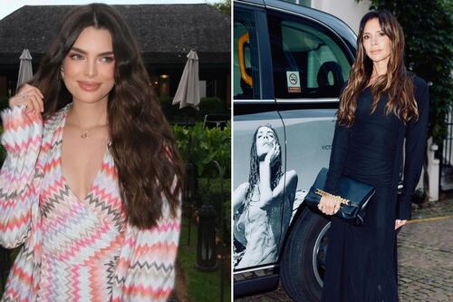 Nadia Ferreira derrochó estilo con sensualidad y transparencia para robarse las miradas en la fiesta de 50 años de Victoria Beckham