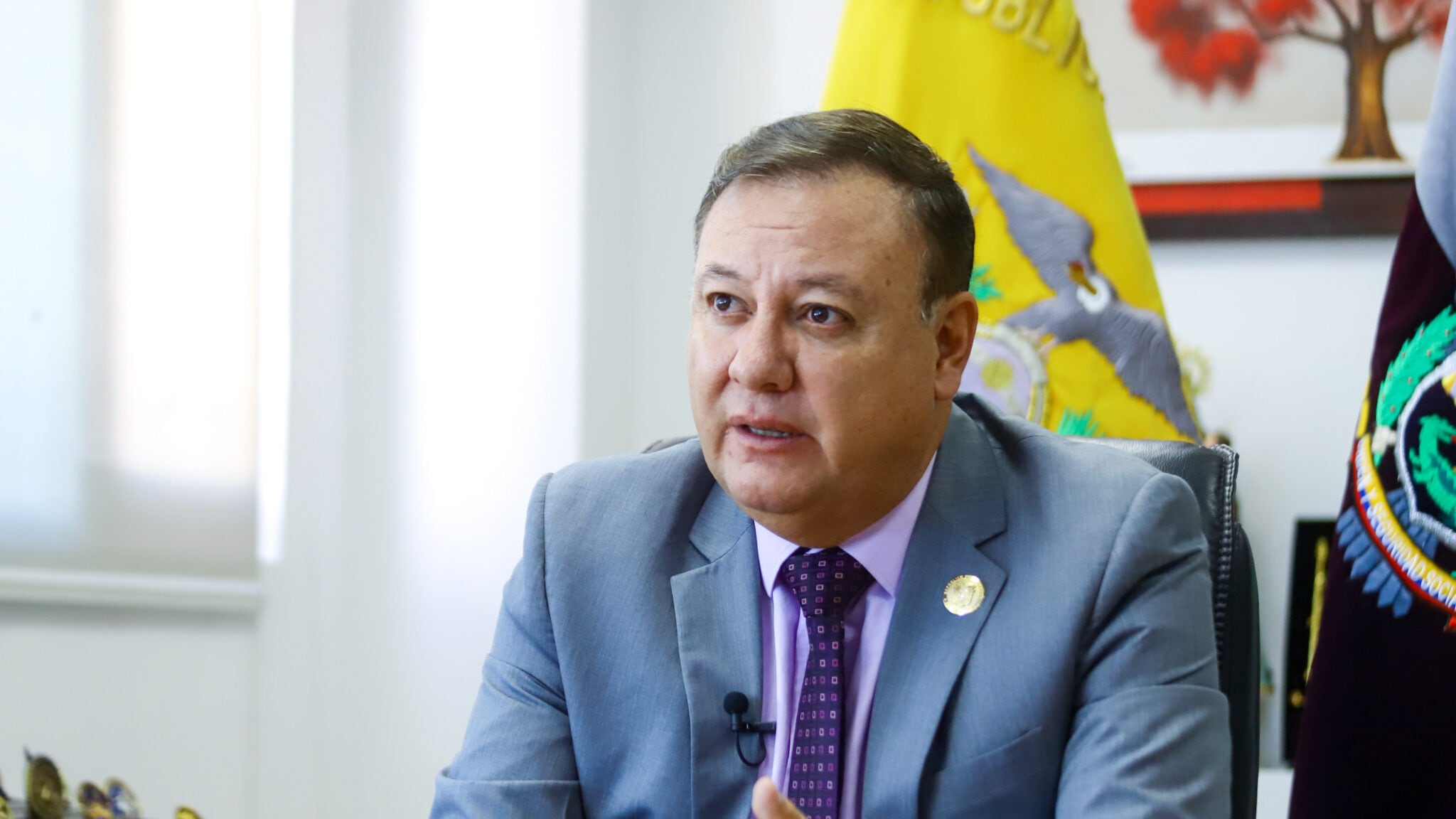 Ministro del Interior descartó la presencia de la agrupación criminal venezolana Tren de Aragua en Ecuador.